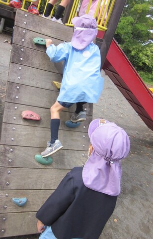 一人で登れるよ！