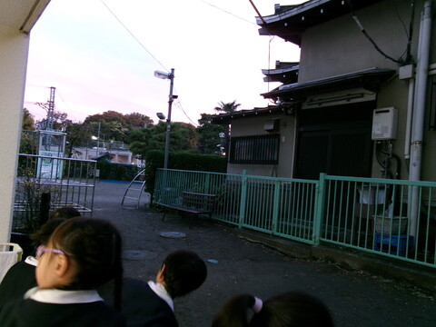 綺麗な夕焼けをみんなで見たよ💕