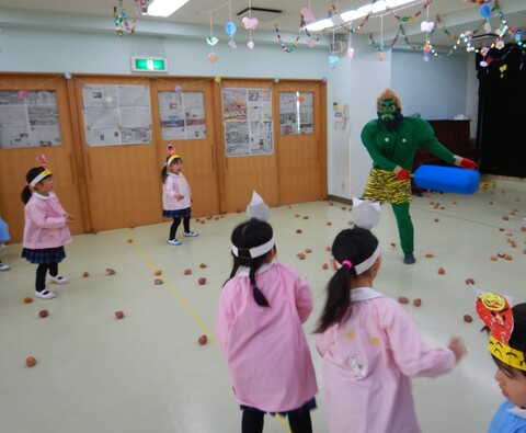 みんなの心の中の鬼は退治できたかな？