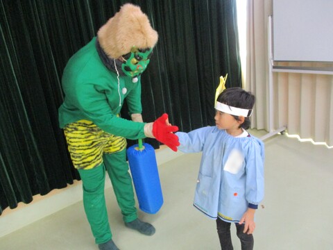 最後は鬼さんと仲直り💕