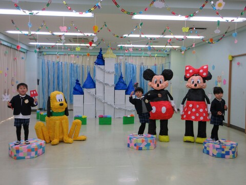 お友達と見に行ったよ！